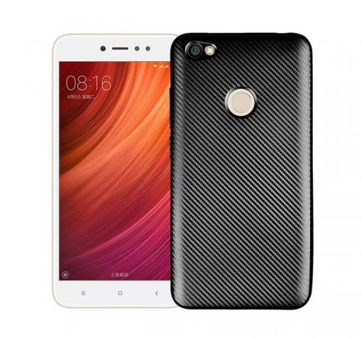 Силиконов калъф / гръб / TPU за Xiaomi RedMi Note 5A - черен / Carbon