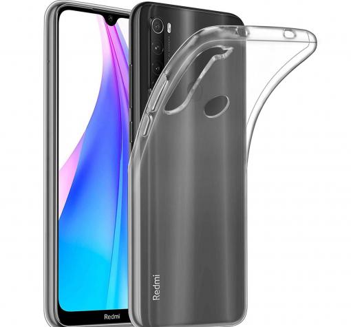 Луксозен силиконов калъф / гръб / TPU 2.0mm за Xiaomi Redmi Note 8T - прозрачен