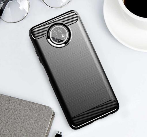 Силиконов калъф / гръб / TPU за Xiaomi Redmi Note 9T 5G - черен / carbon