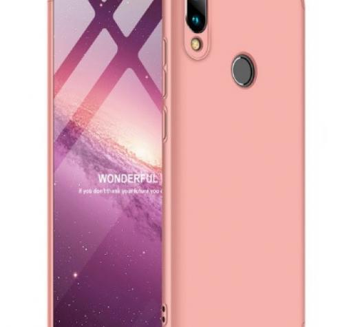 Твърд гръб Magic Skin 360° FULL за Xiaomi Redmi 7 - Rose Gold