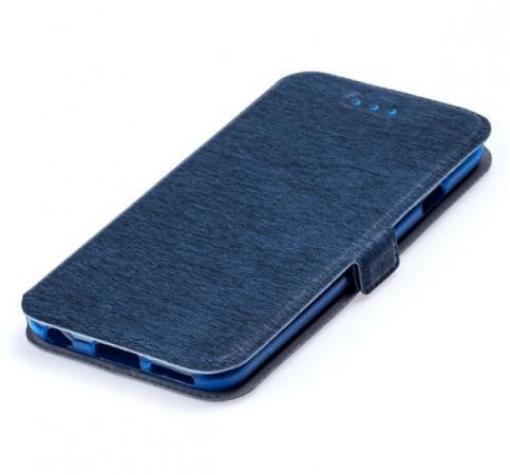 Кожен калъф Flip тефтер Flexi със стойка за Huawei Honor 20 / Huawei Nova 5T - тъмно син