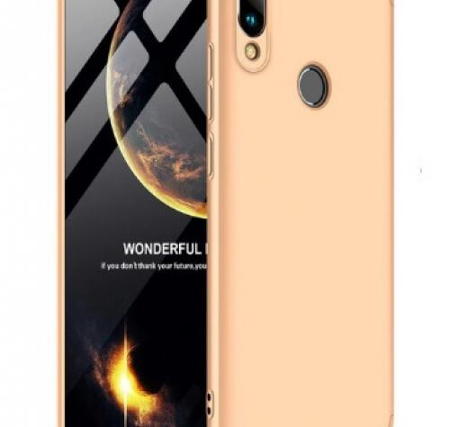 Твърд гръб Magic Skin 360° FULL за Xiaomi Redmi 7 - златист