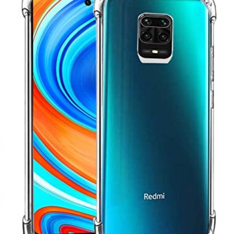Удароустойчив силиконов калъф / гръб / TPU за Xiaomi Redmi Note 9S / Note 9 Pro - прозрачен