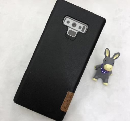 Луксозен твърд гръб със силиконов кант G-Case Dark Series за Samsung Note 9 - черен