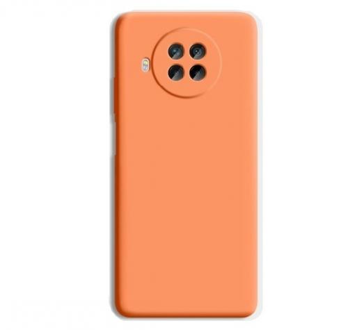 Луксозен силиконов калъф / гръб / Nano TPU за Xiaomi Mi 10T Lite - Оранжев