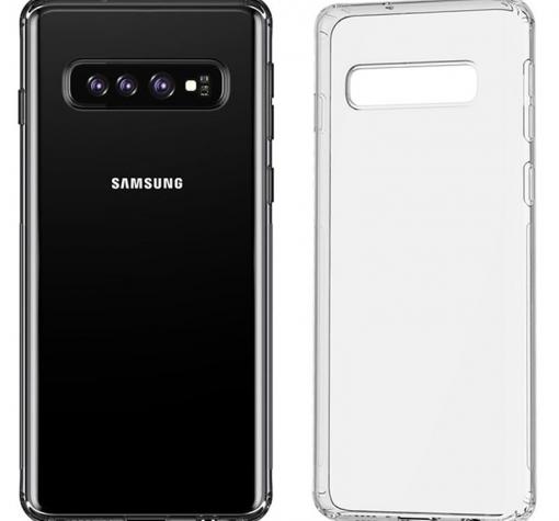 Луксозен силиконов гръб BASEUS Simplicity Series за Samsung S10 - прозрачен