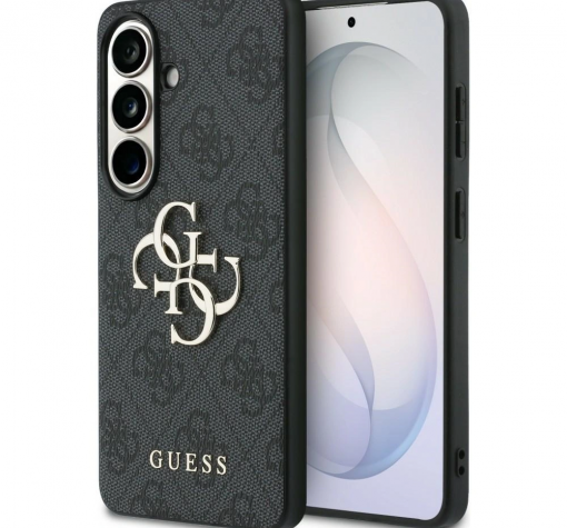 Оригинален калъф / гръб / GUESS 4G Classic Logo кейс за Samsung S26 - черен