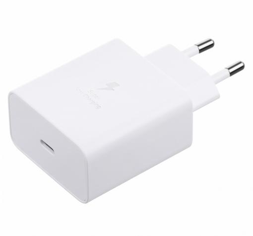 Оригинално зарядно устройство преходник адаптер Samsung TA865W 65W Type C, 220V Super Fast Charging
