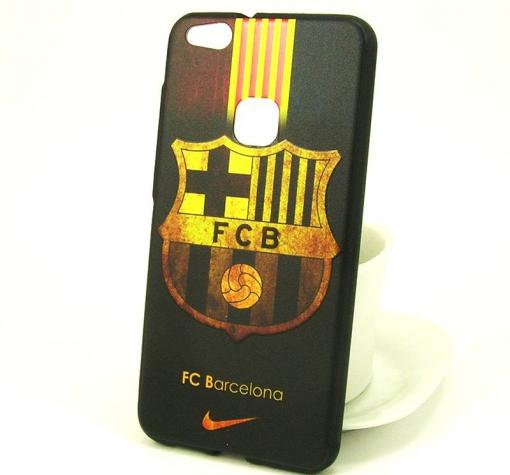 Луксозен твърд гръб за Huawei P10 lite - цветен / FC Barcelona