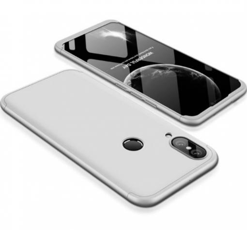 Твърд гръб Magic Skin 360° FULL за Huawei P20 - сребрист