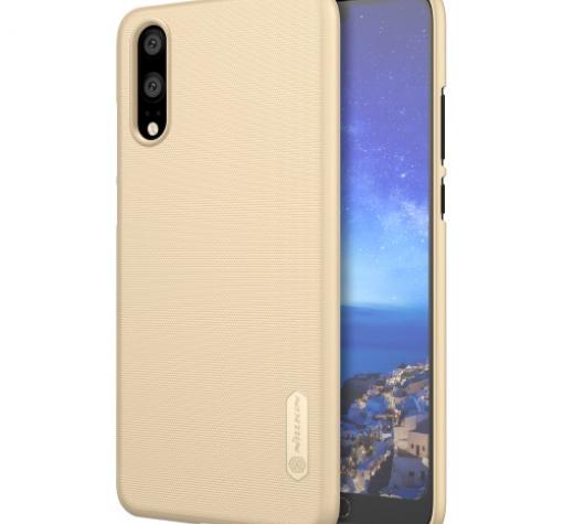 Луксозен твърд гръб Nillkin за Huawei P20 - златист