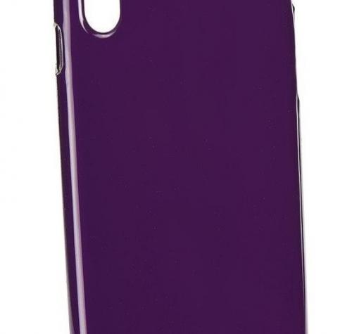 Луксозен силиконов калъф / гръб / TPU Roar LA-LA Glaze Series за Huawei P20 - лилав / брокат