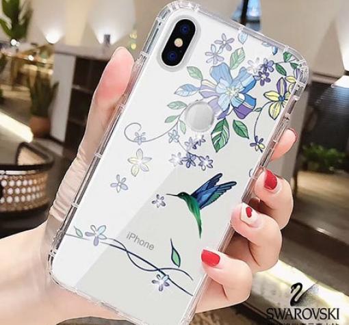 Силиконов калъф / гръб / TPU за Huawei P20 Lite - прозрачен / птички / 3