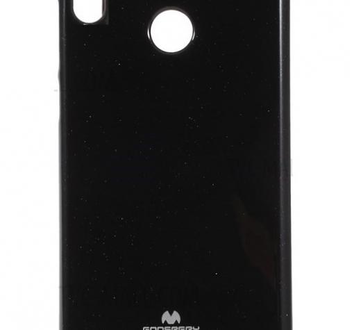 Луксозен силиконов кейс / гръб / TPU Mercury GOOSPERY Jelly Case за Huawei Honor 8X - черен