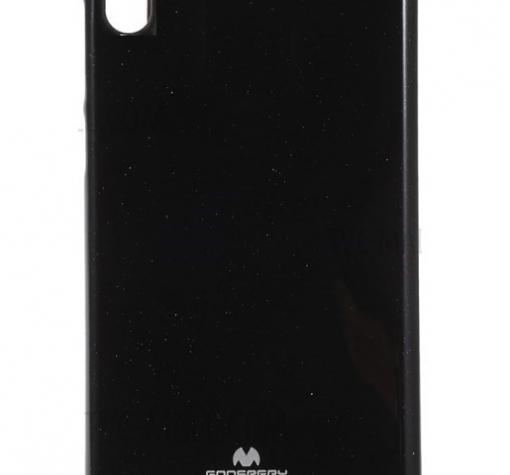 Луксозен силиконов калъф / кейс / TPU Mercury GOOSPERY Jelly Case за Huawei Y5 2019 - черен