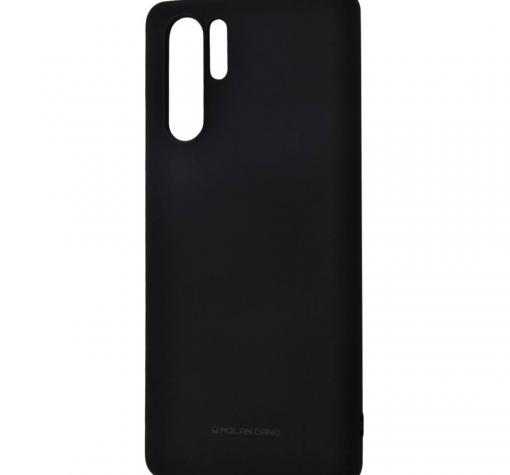 Силиконов калъф / гръб / Molan Cano Jelly Case за Huawei P30 Pro - черен / мат