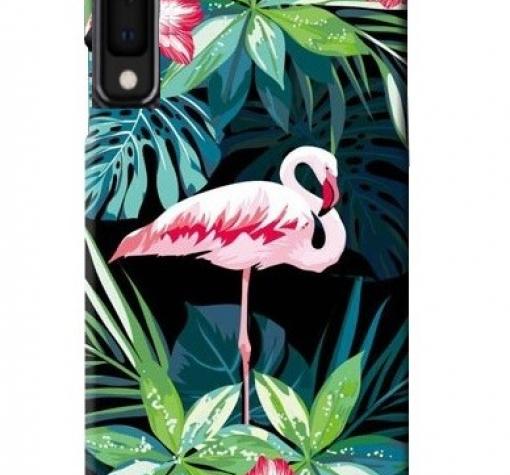 Силиконов калъф / гръб / TPU LUXO за Samsung A70 - розово фламинго