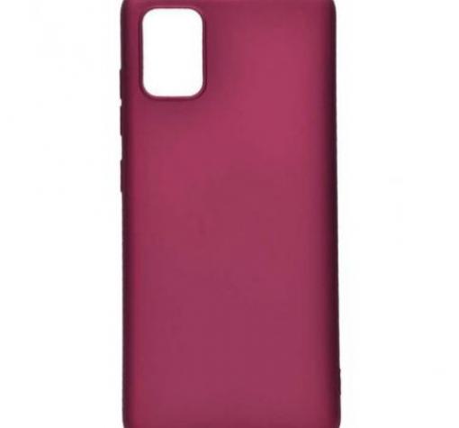 Силиконов калъф / кейс / TPU за Samsung A52 / A52 5G - лилав / мат