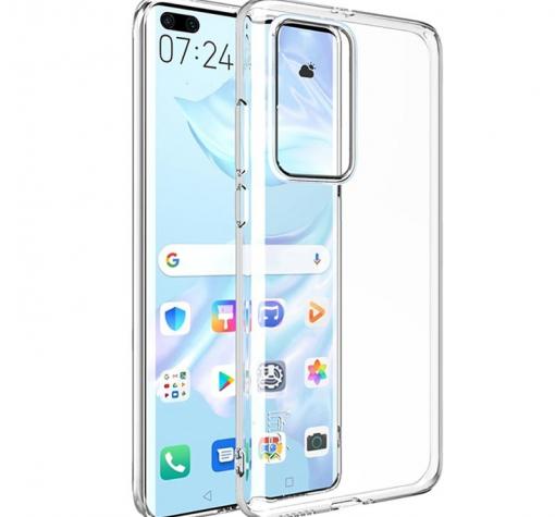 Луксозен силиконов калъф / гръб / TPU 2.0mm за Huawei P40 Pro - прозрачен