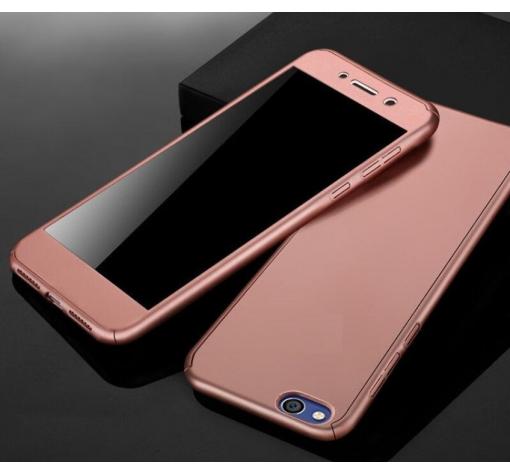 Твърд гръб Magic Skin 360° FULL за Huawei P8 Lite - Rose Gold
