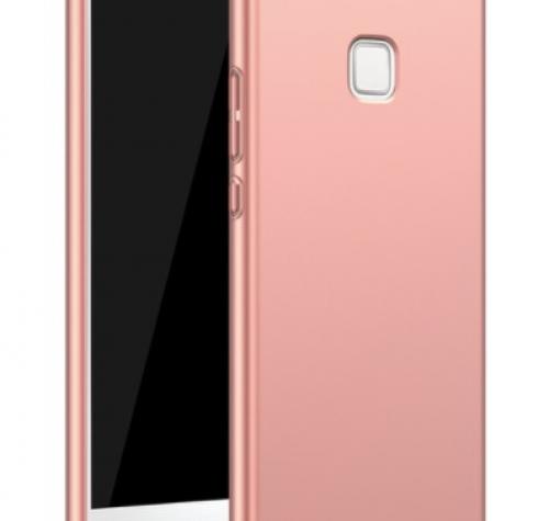 Луксозен твърд гръб за Huawei P9 Lite - Rose Gold