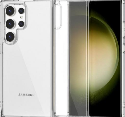Силиконов калъф / гръб / кейс TPU за Samsung S24 Ultra - прозрачен