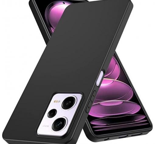 Силиконов калъф / гръб / кейс за Xiaomi Redmi Note 12 5G / Poco X5 - черен