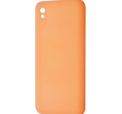 Луксозен силиконов калъф / гръб / Nano TPU за Xiaomi Redmi 9A - оранжев