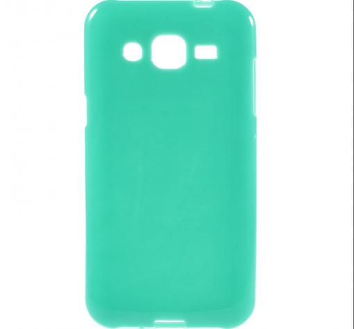 Силиконов калъф / гръб / TPU за Samsung J3 / J3 2016 J320 - мента / гланц