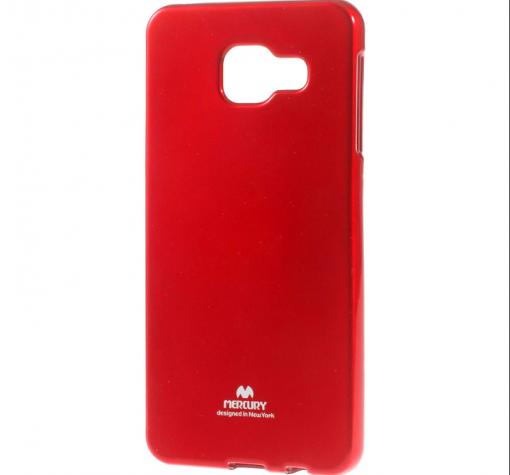 Луксозен силиконов калъф / гръб / TPU Mercury GOOSPERY Jelly Case за Samsung A3 2017 A320 - червен