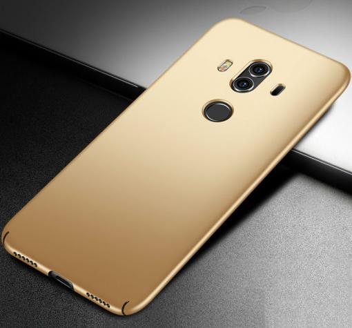 Луксозен твърд гръб за Huawei Mate 10 Pro - златист