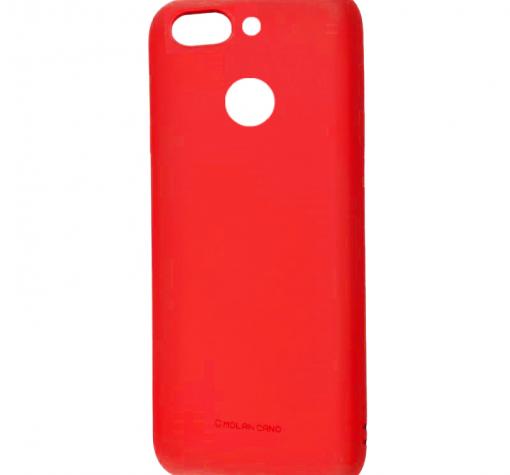 Силиконов калъф / гръб / TPU MOLAN CANO Jelly Case за Huawei Y6 2018 - червен / мат