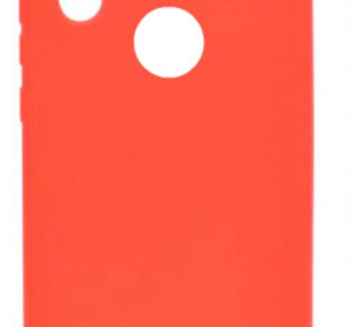 Луксозен силиконов калъф / гръб / TPU Soft Jelly Case за Huawei P20 Lite - червен