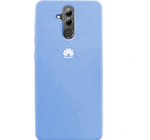 Оригинален гръб Silicone Cover за Huawei Mate 20 Lite - син
