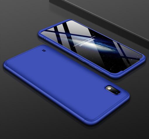Твърд гръб Magic Skin 360° FULL за Samsung A10 - син