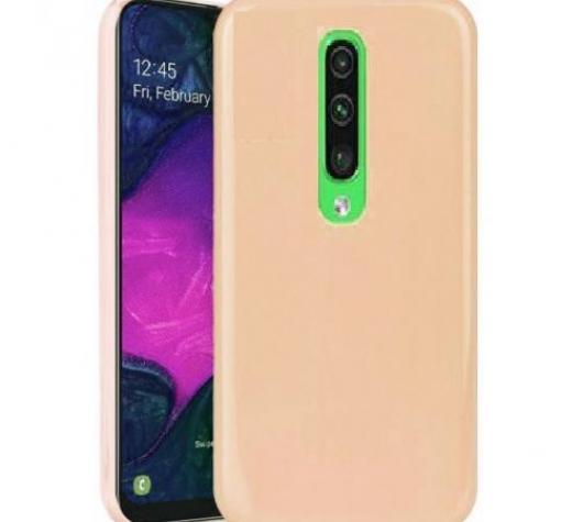 Луксозен силиконов калъф / гръб / TPU NORDIC Jelly Case за Xiaomi Mi 9T - телесен