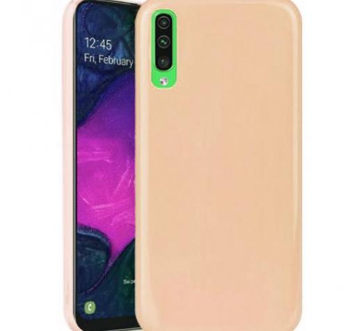 Силиконов калъф / гръб / TPU NORDIC Jelly Case за Samsung A40 - телесен