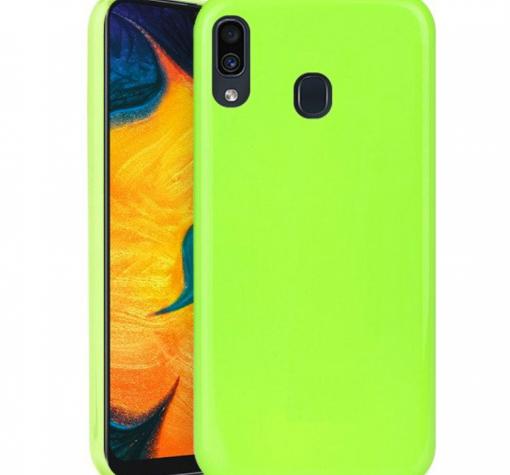 Силиконов калъф / гръб / TPU NORDIC Jelly Case за Samsung A30 - лайм