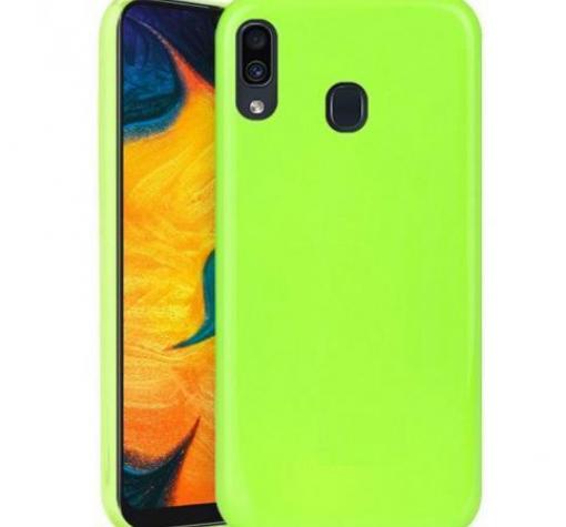 Силиконов калъф / гръб / TPU NORDIC Jelly Case за Huawei P30 Lite - лайм