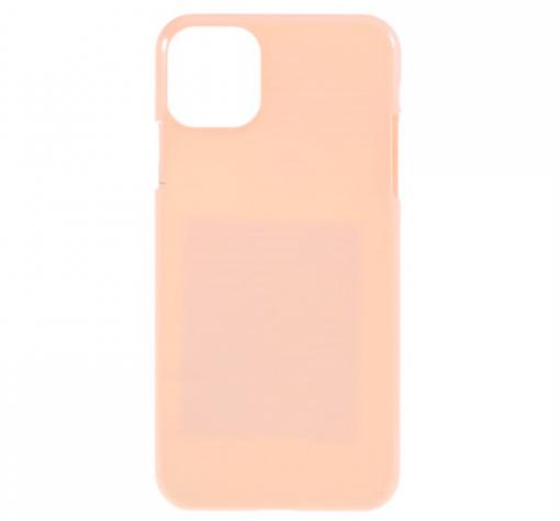 Луксозен силиконов калъф / гръб / TPU NORDIC Jelly Case за Apple iPhone 11 Pro Max - телесен