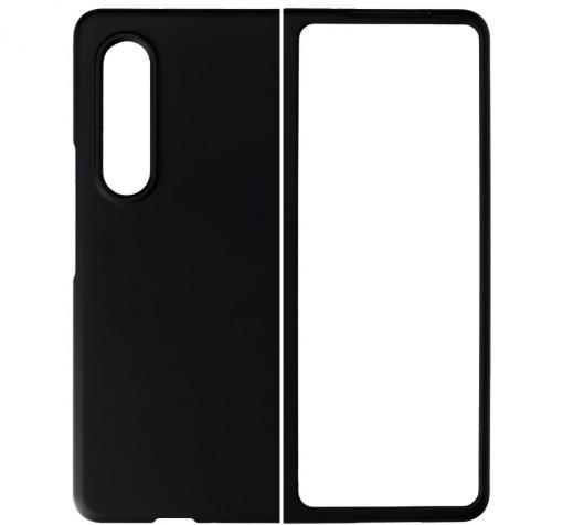 Луксозен твърд кейс за Samsung Z Fold3 5G - черен