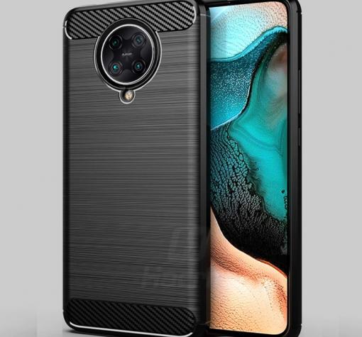 Силиконов калъф / гръб / TPU за Xiaomi Pocophone F2 - черен / carbon