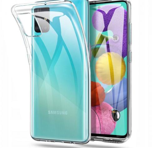 Силиконов калъф / гръб / TPU кейс за Samsung A52 - прозрачен