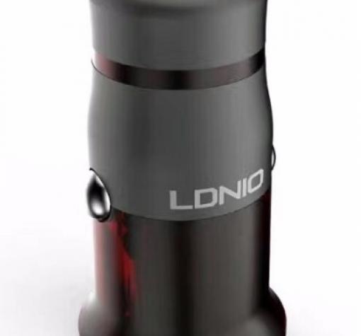 Универсално зарядно за кола LDNIO C304Q Car Charger 5V / Micro USB за Samsung, Lenovo, LG, HTC, Sony, Nokia, Huawei, ZTE, BlackBerry, Xiaomi и др. - тъмно червен