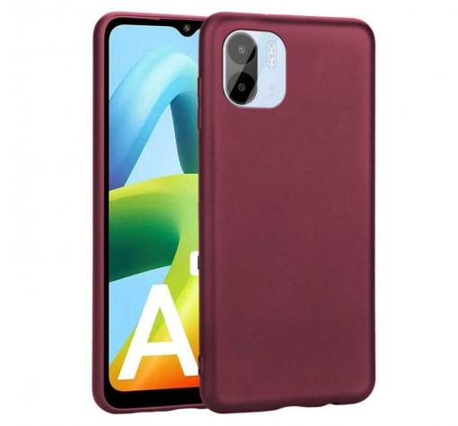 Силиконов калъф / гръб / TPU кейс за Xiaomi Mi 11 Lite - бордо / мат