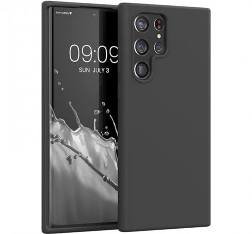 Силиконов калъф / гръб / кейс TPU за Samsung S24 Ultra - черен