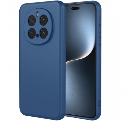 Силиконов калъф / гръб / TPU кейс за Honor Magic 7 Pro - тъмно син гръб със защита за камерата / мат