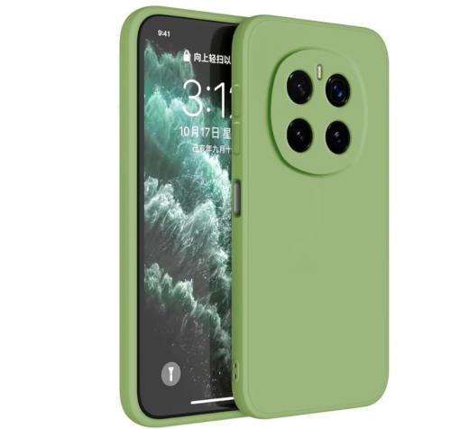 Силиконов калъф / гръб / TPU кейс за Honor Magic 7 Pro - зелен гръб със защита за камерата / мат