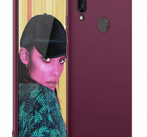Силиконов калъф / гръб / TPU за Motorola One Action - лилав / мат