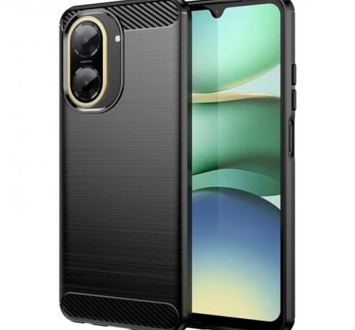 Силиконов калъф / гръб / кейс за Xiaomi Redmi A5 4G 171mm 6.7 " - черен / carbon
